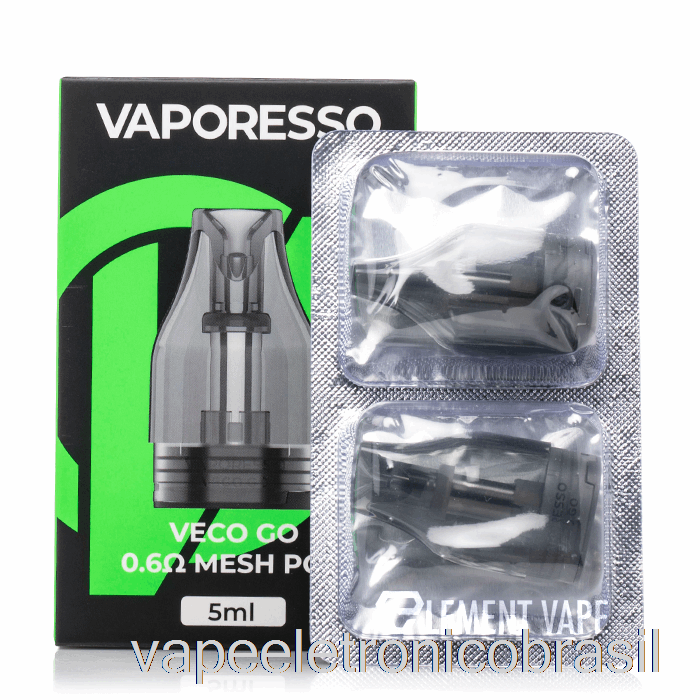 Vape Vaporesso Vaporesso Veco Go Pods De Substituição 0.6ohm Veco Go Pods